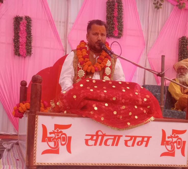 अहंकार बुद्धि व ज्ञान का हरण कर लेता है – खुशीराम महाराज