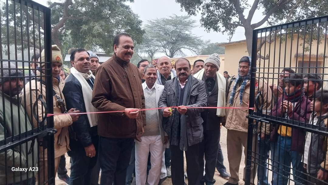 भूसेहरा व मलौथा गांव में विकसित भारत संकल्प यात्रा के पहुंचने पर किया गया स्वागत