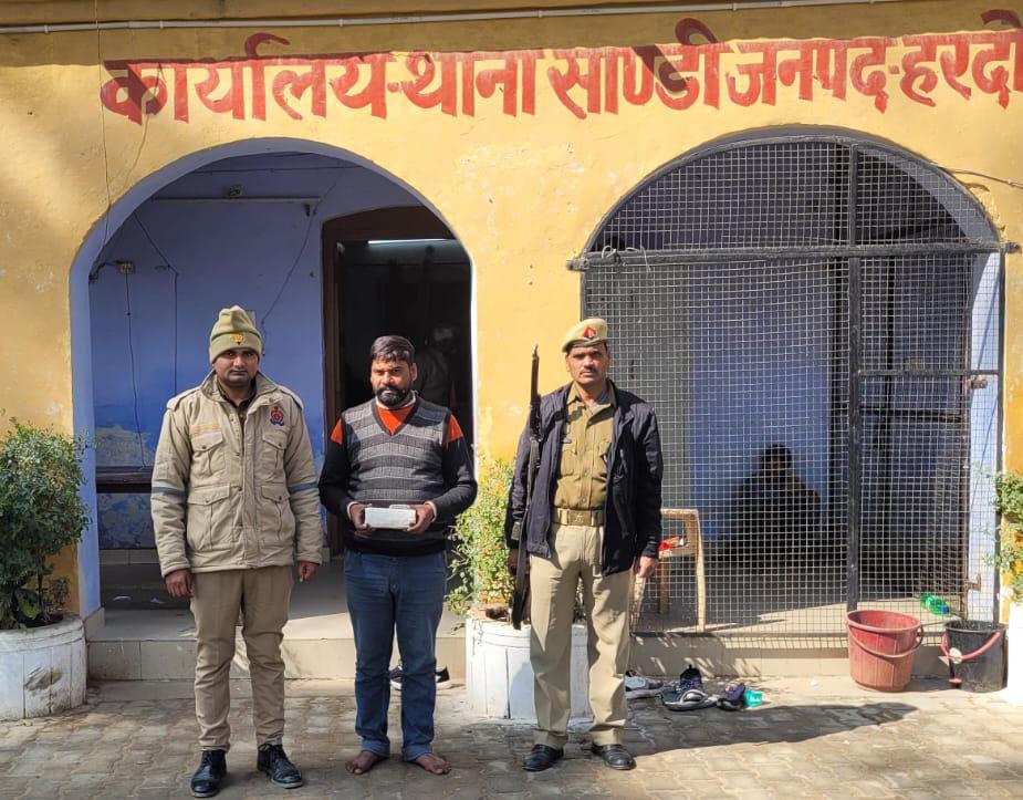सांडी पुलिस ने 600 नशीली गोलियों के साथ हिस्ट्रीशीटर को गिरफ्तार कर भेजा जेल