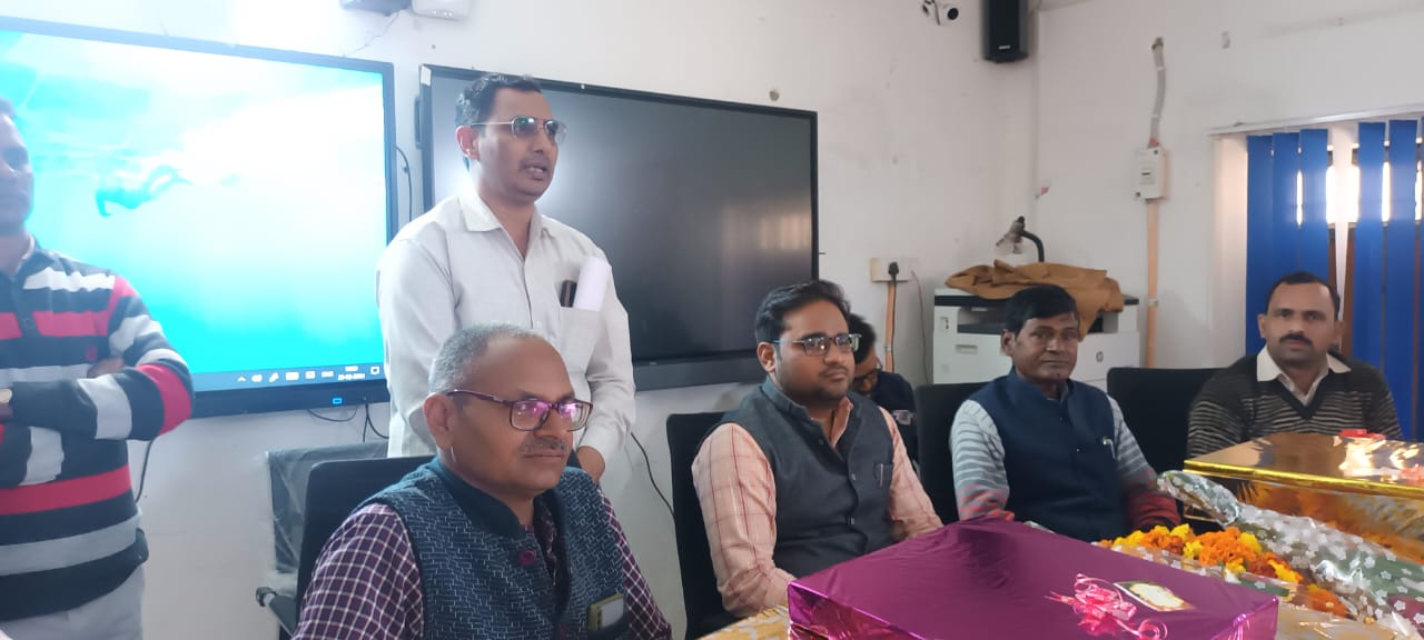 खण्ड शिक्षा अधिकारी का विदाई समारोह हुआ आयोजित