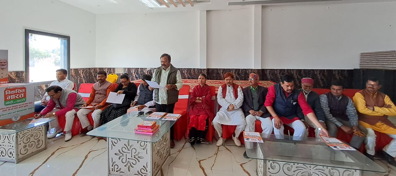भाजपा सरकार में ही सुशासन व विकास संभव: अशोक रावत
