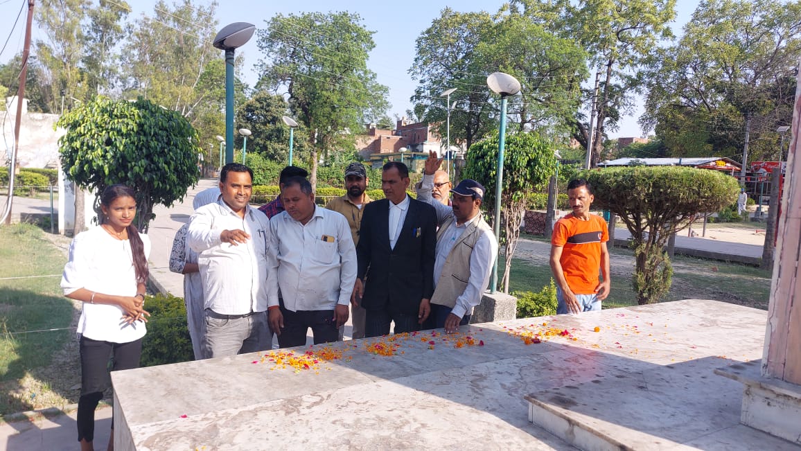 अमर क्रांतिकारी मंगल पांडे के बलिदान दिवस पर राष्ट्र रक्षा का लिया संकल्प