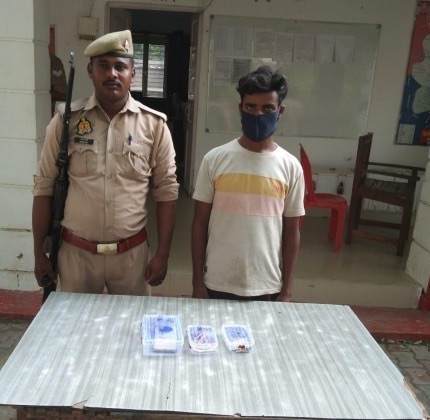 अंतर्जनपदीय चोर को पुलिस ने किया गिरफ़्तार,चोरी का माल बरामद, दो घटनाओं को दे चुका था अंजाम