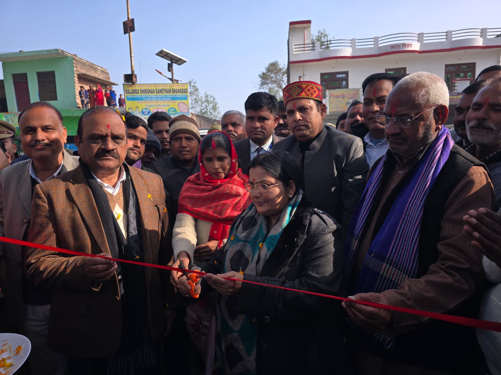 उच्च शिक्षा राज्य मंत्री ने सांसद के साथ किया विकास कार्यों का लोकार्पण