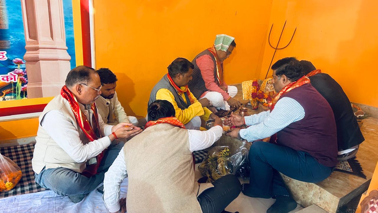प्रथम स्थापना दिवस पर हुआ संगीतमय सुंदरकांड पाठ और भंडारा