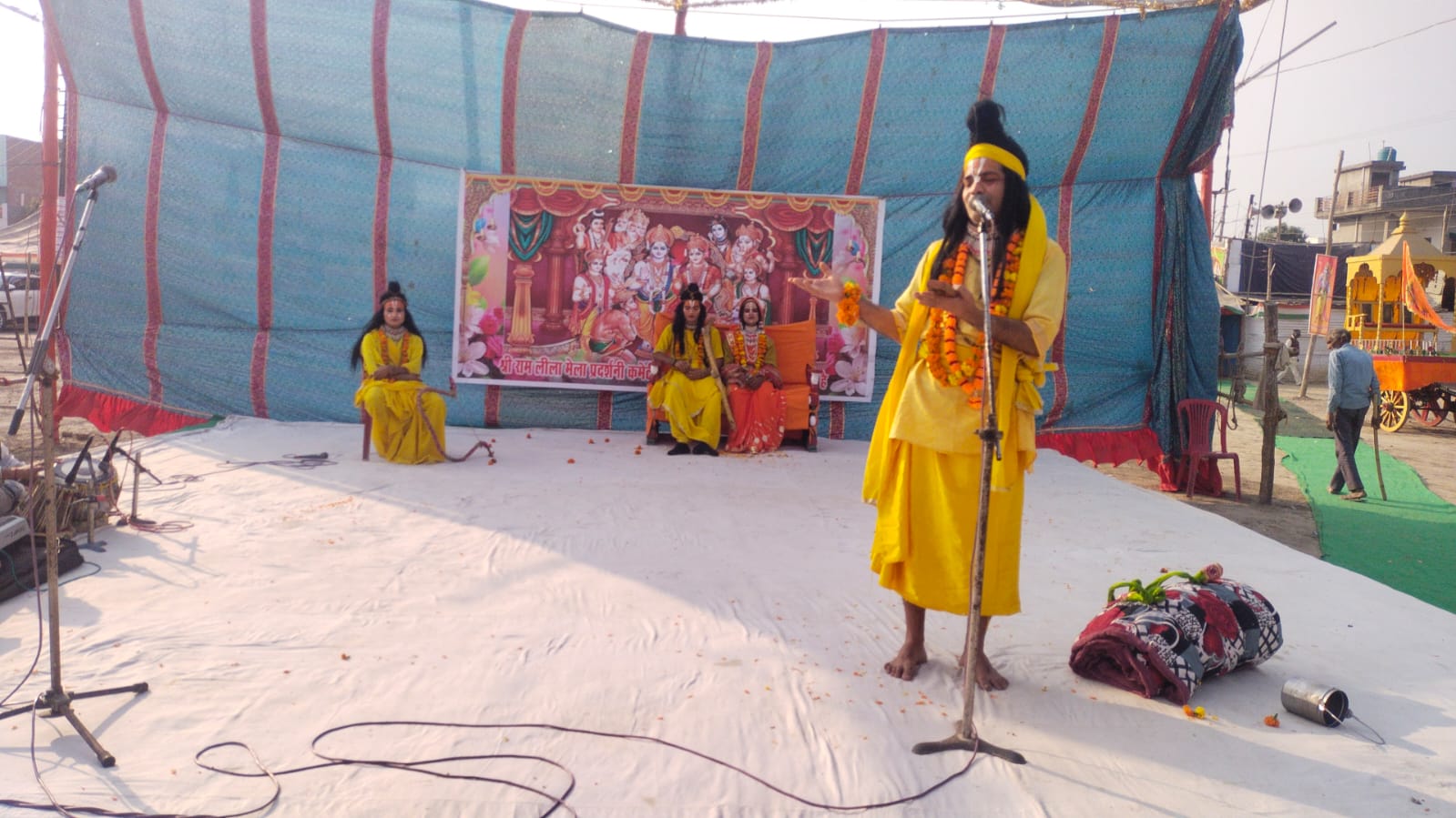 पंचवटी पहुंचे श्रीराम ,जटायु से हुई मुलाकात, कलाकारों ने किया शानदार मंचन