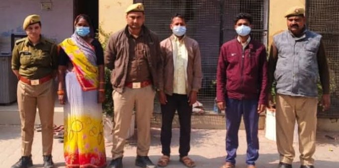 दहेज प्रतिषेध अधिनियम के तहत तीन नामजद आरोपी गिरफ्तार