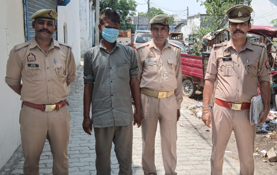 कोतवाली शहर पुलिस ने पॉक्सो एक्ट के नामजद अभियुक्त को गिरफ्तार किया