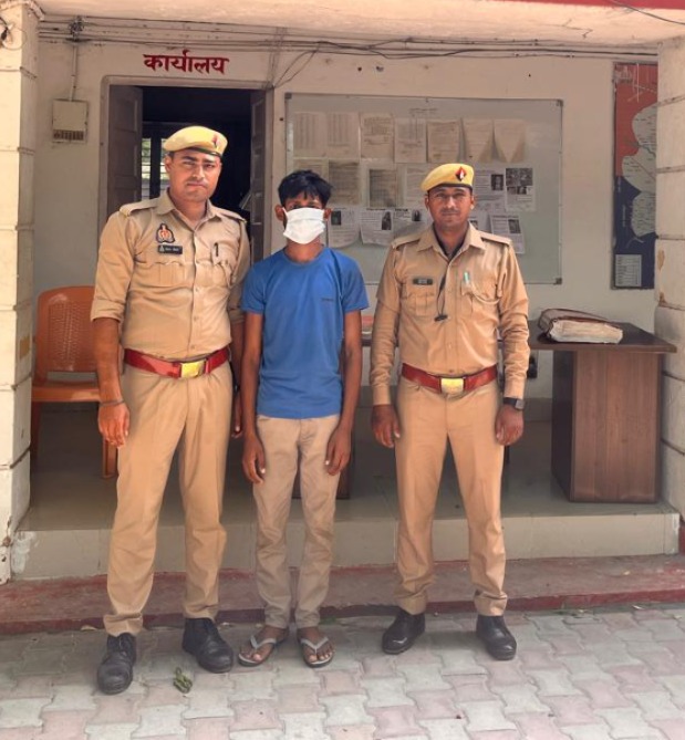 मंसूर नगर का रहने वाला आरोपी गिरफ्तार, युवती सकुशल बरामद